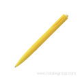 Click action solid plastic pen